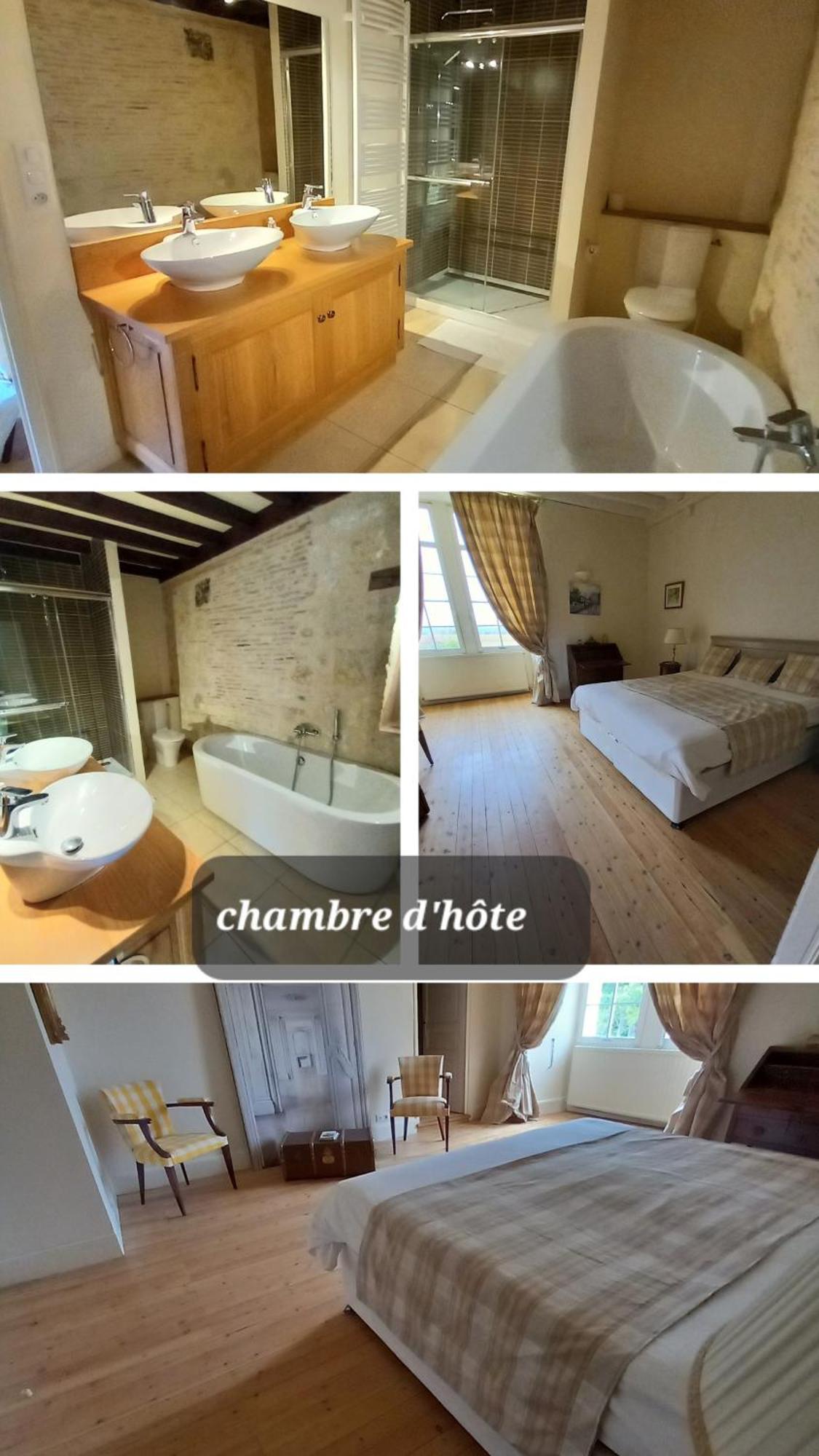 Chateau Dehes 1 D'hote Et 1 Holiday home Gazaupouy
